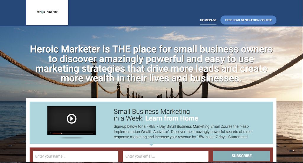 We started offering Web Design, when we saw our cl