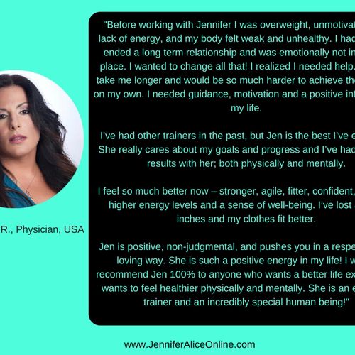 Read what my client Sarahi says.