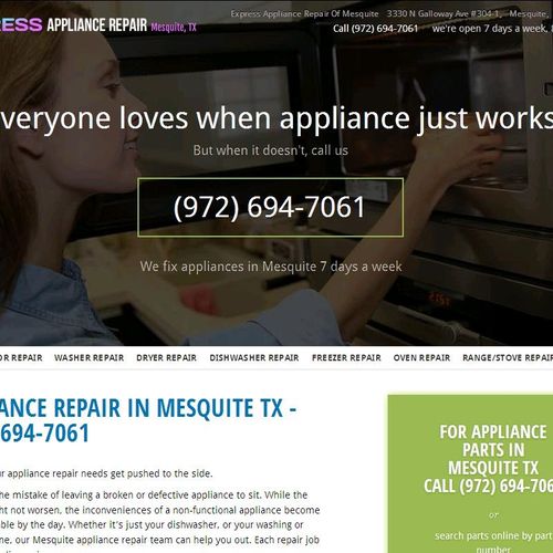 7 Days a Week Expert Technicians Will Fix Applianc