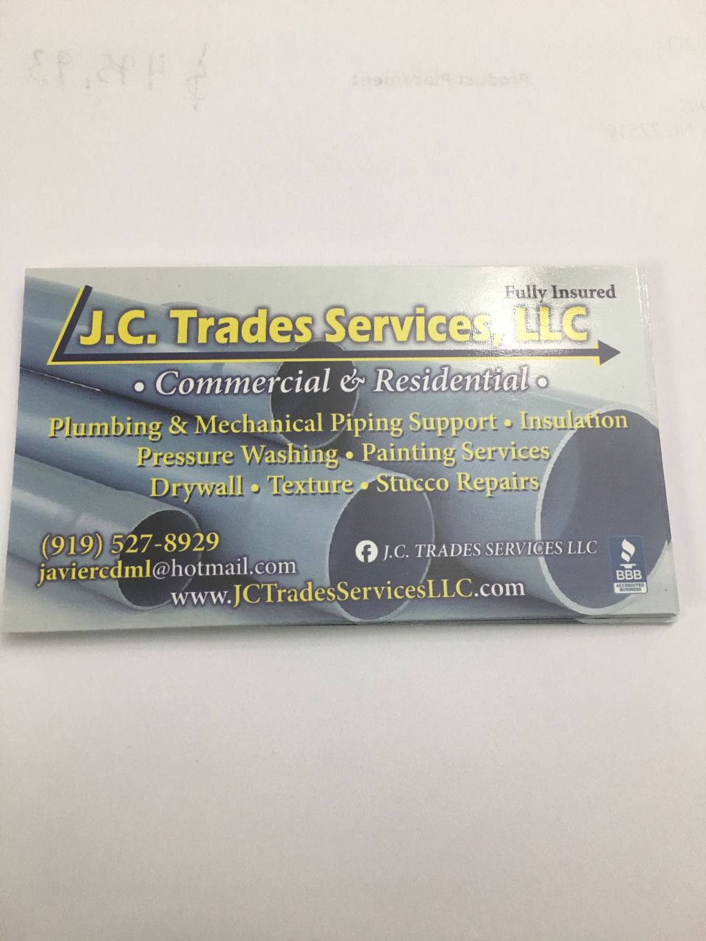 J.C. Trades Services LLC