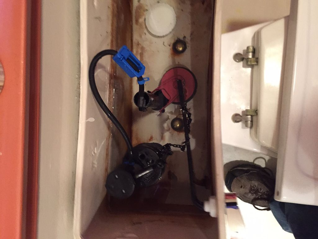 Replaced the guts on the toilet