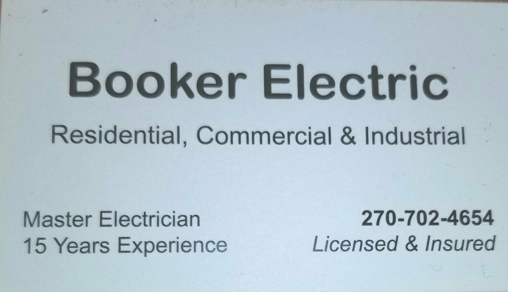 Booker electric