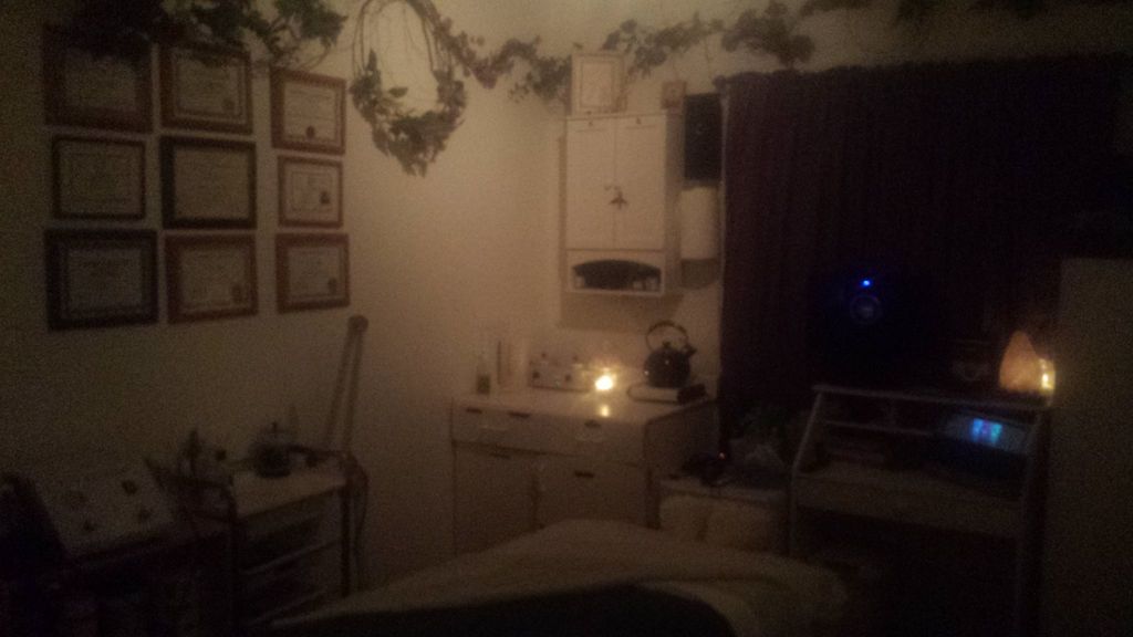 Massage room in studio