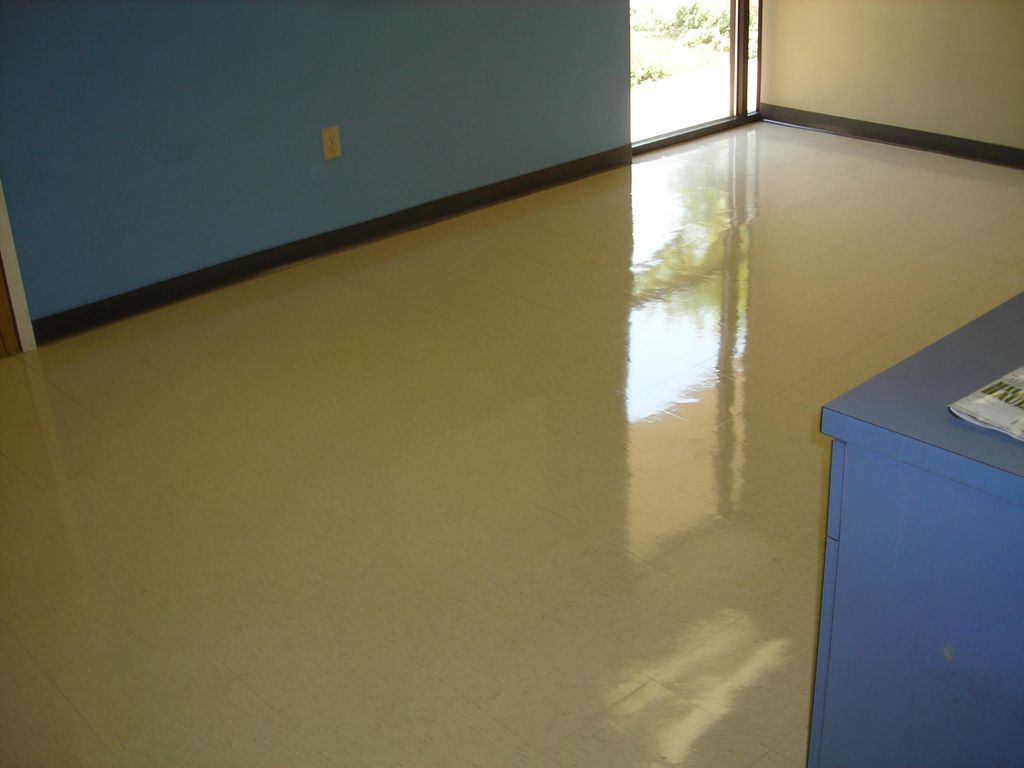 Break room after