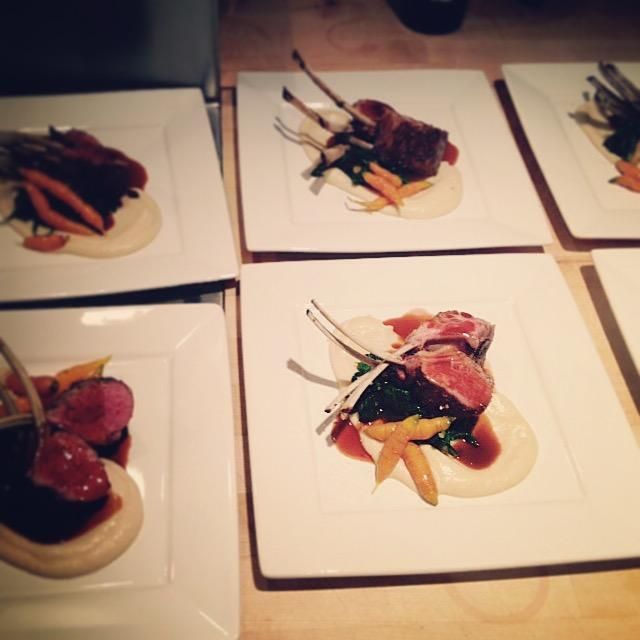 Roasted Rack of Lamb