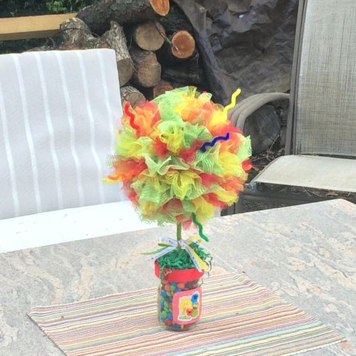 Center piece for kids birthday party