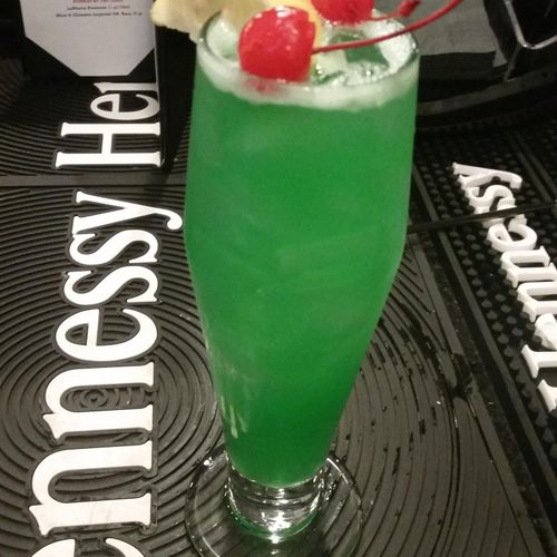 Iced's St. Patrick's Day specialty cocktail!