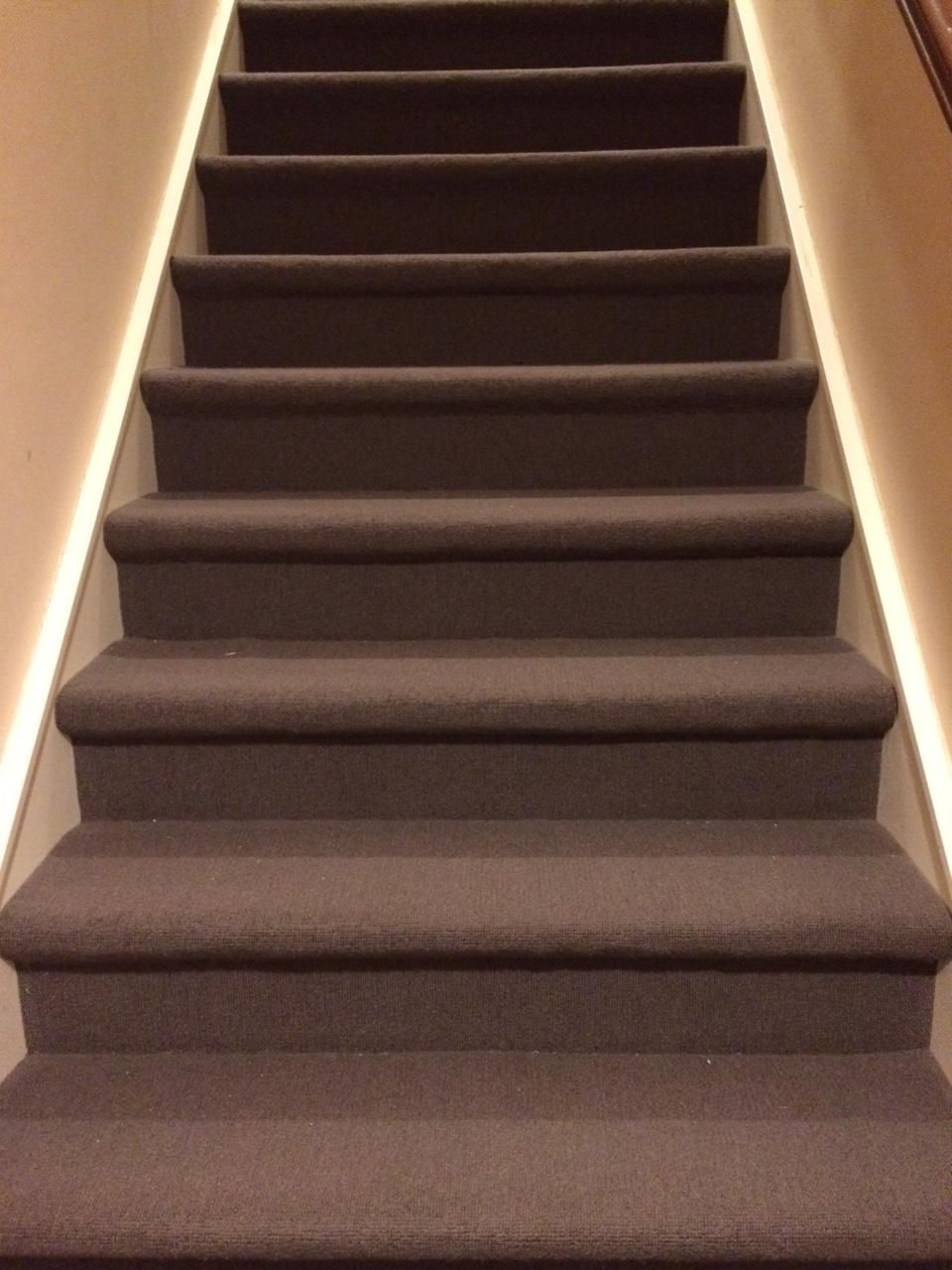 Carpet Install on Stairs