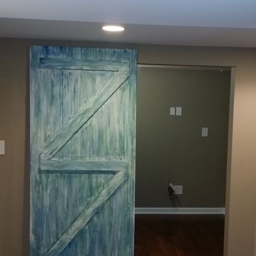 Custom Barn Style Door