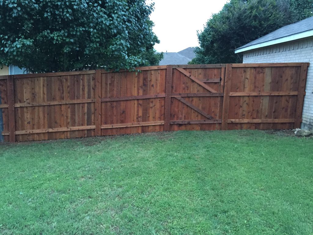 side by side cedar with single trim, postmasters, 