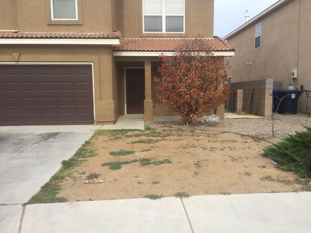 This neglected front yard was a neighborhood eye s