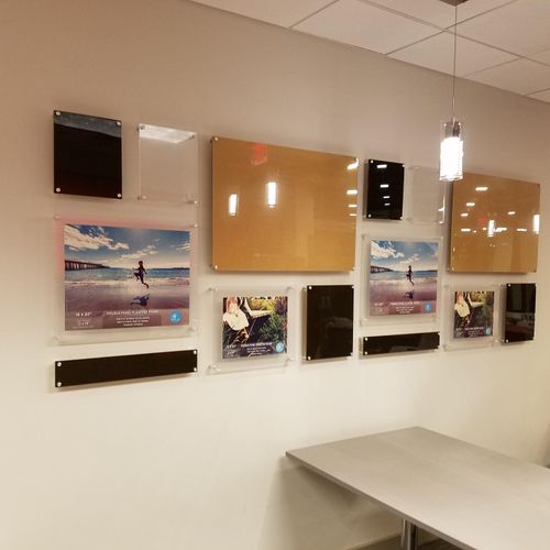 acrylic floating picture frames