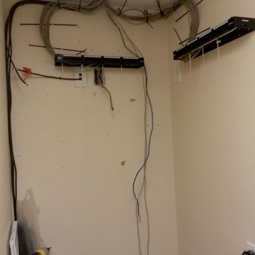 starting the process of building out a server room