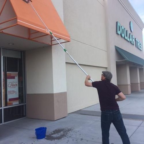 Cleaning awnings