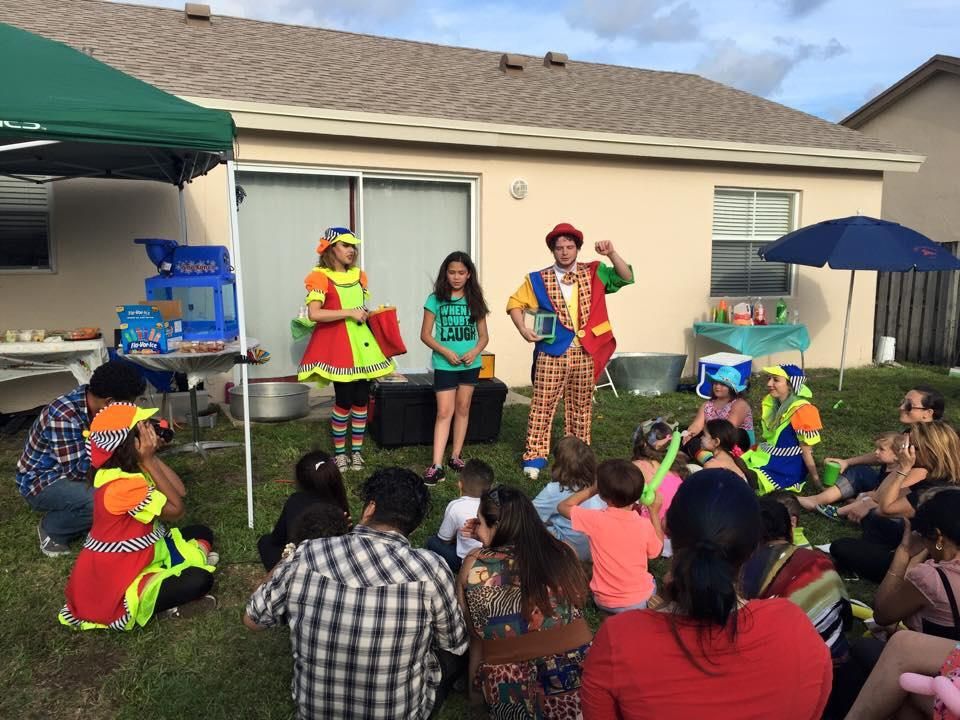 Clowns in Action!
