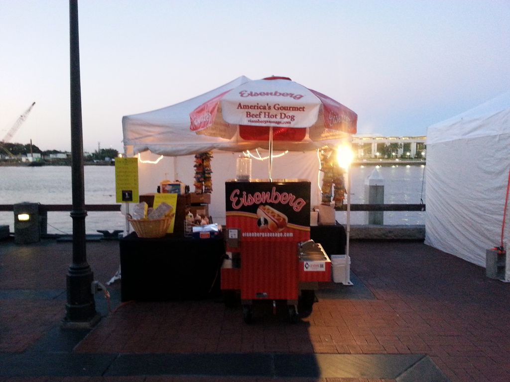 Set up on River Street