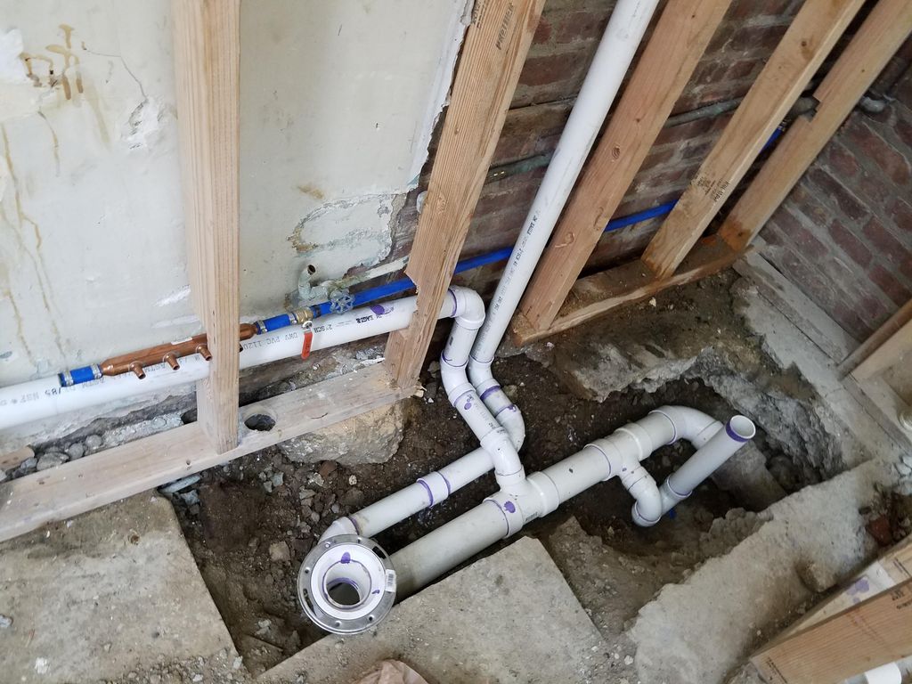 After bathroom install