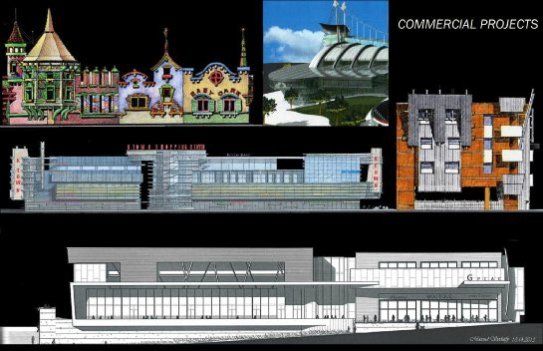 Commercial: design samples and presentation