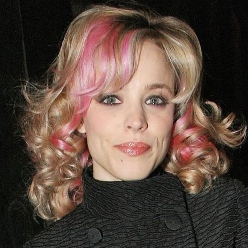 Actress Rachel McAdams after we did her hair and m