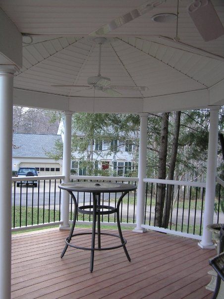 Front porch construction