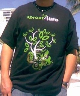 Company T-shirt for SproutLoud Media Networks