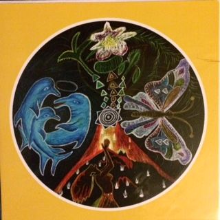 This is my art called The Hawaiian Medicine Wheel.