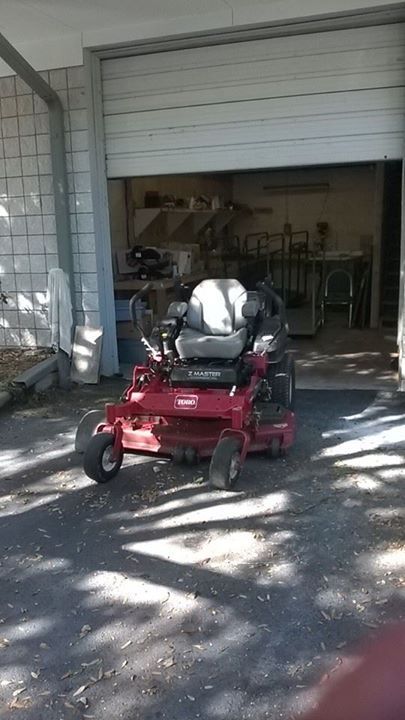 I am always ready to go and take care of your lawn