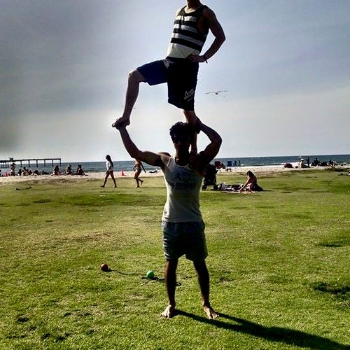 Partner Stretching and Partner Acrobatics / Acro Y