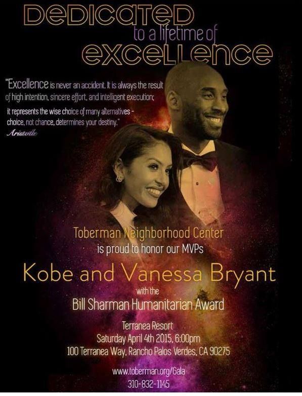 Bill Sharman Humanitarian Awards ceremony honoring