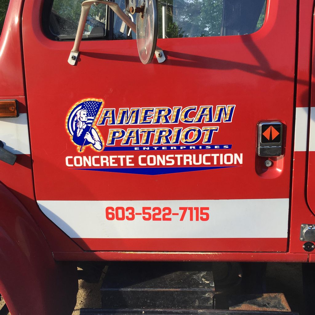 American Patriot Enterprises concrete construction