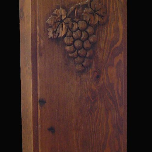 Grapevine medicine cabinet made from reclaimed Pen