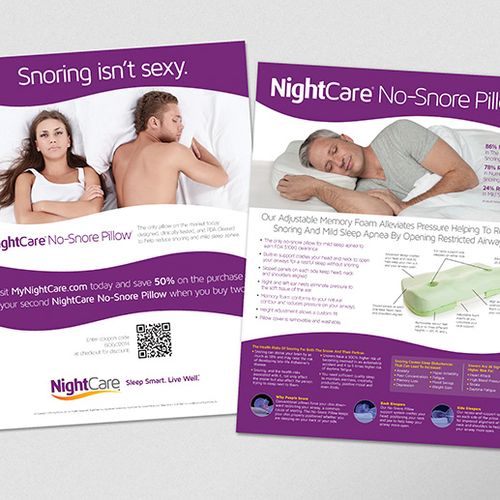 To strengthen the NightCare benefit message in a f