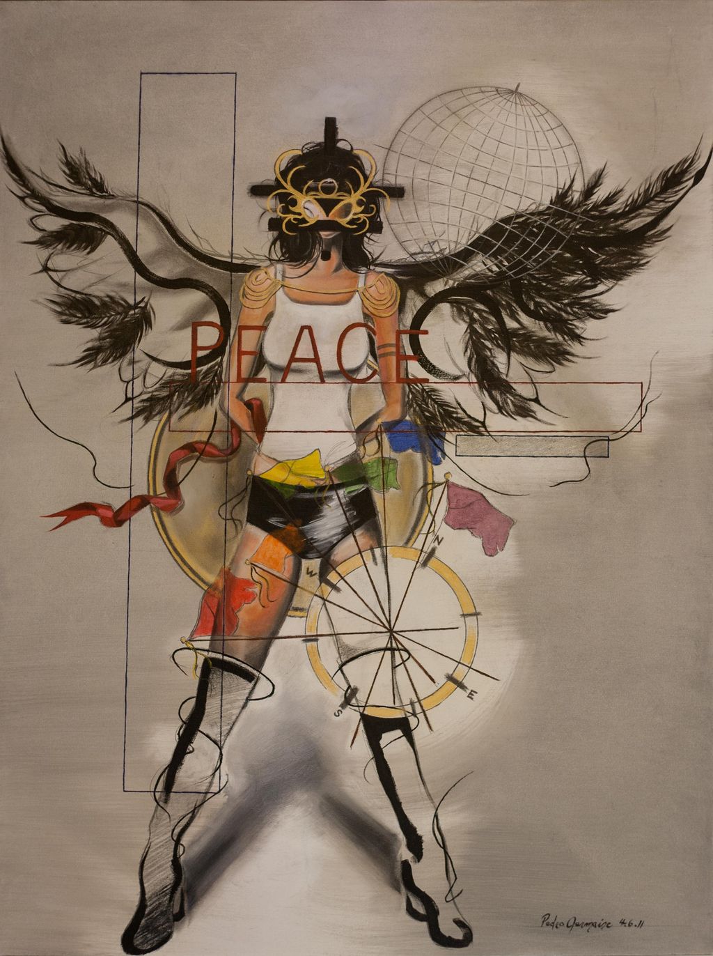 Global Diversity 
Oil/ Graphite on Canvas