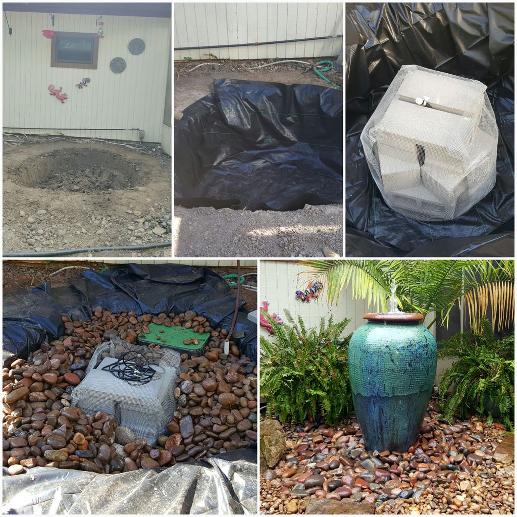 Before & After (custom design and install)