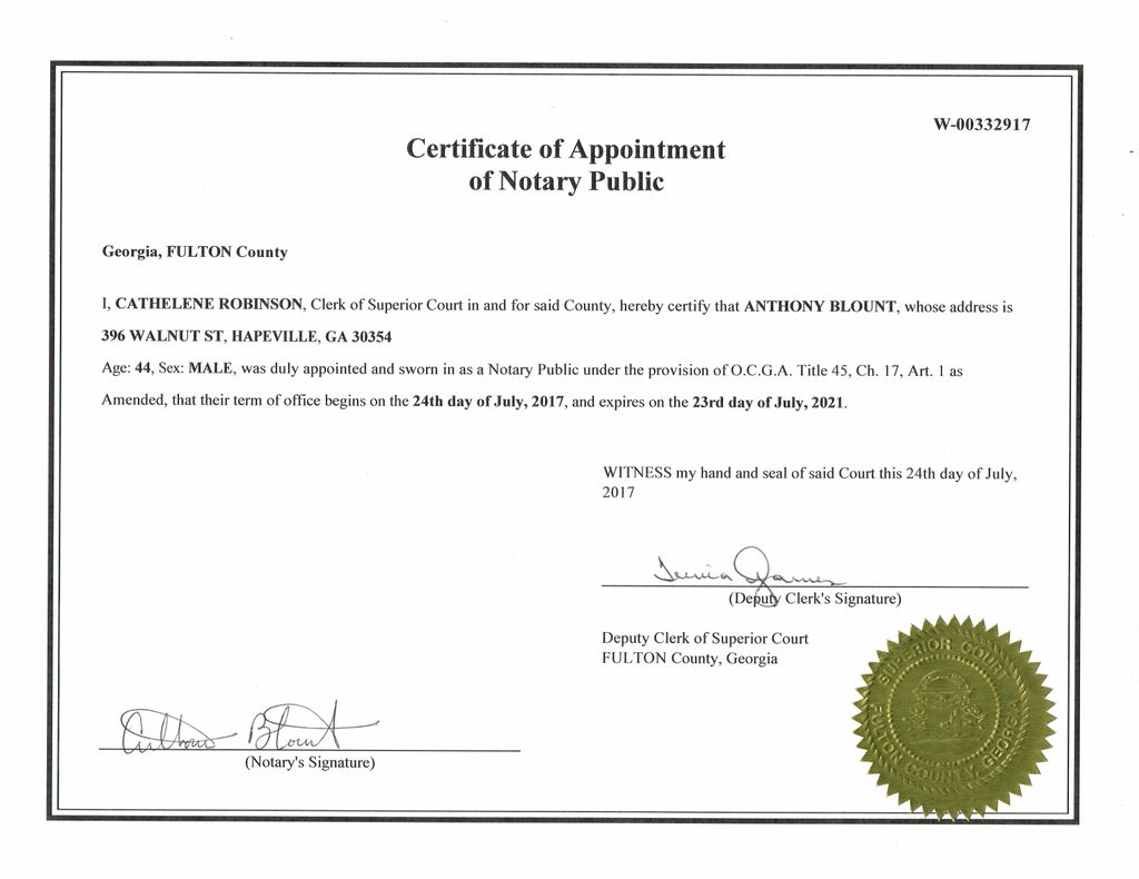 Notary Service