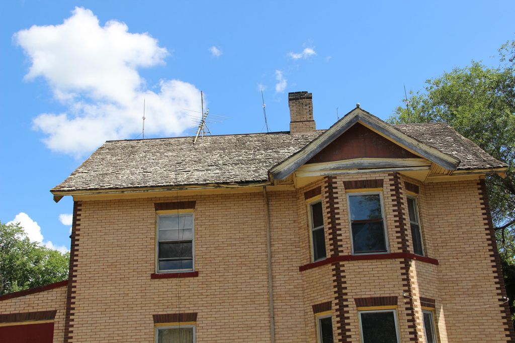 older monster home with 60 year old shakes