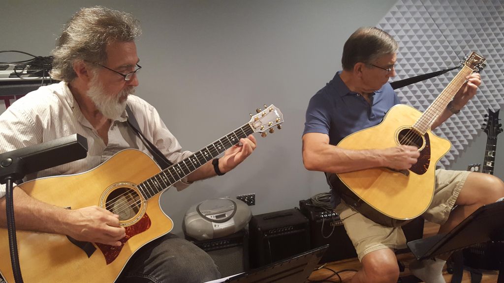 Will and Ron jamming away