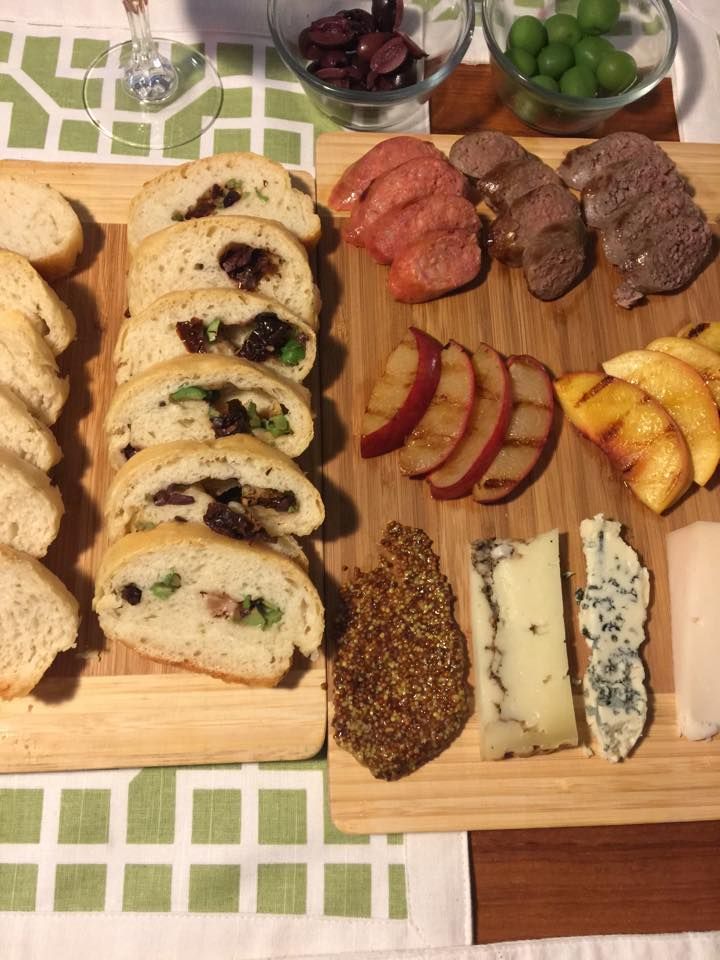 House-made French bread and French Bread with oliv