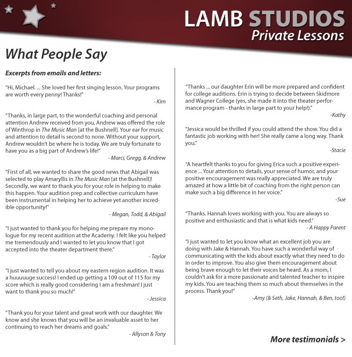 Projects and media