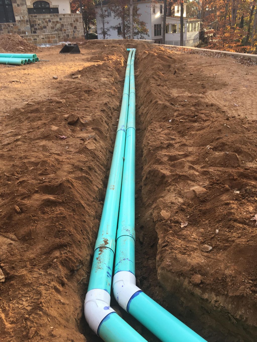 6" Drain line 540 feet total