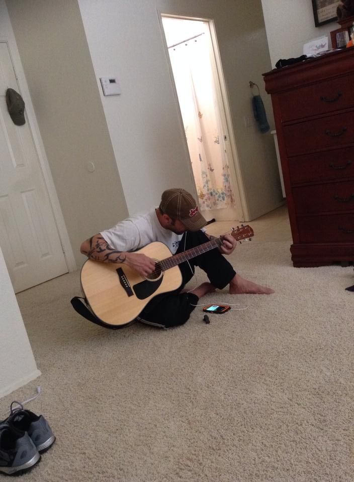 Patrick, a new client as well as a Marine war vet,