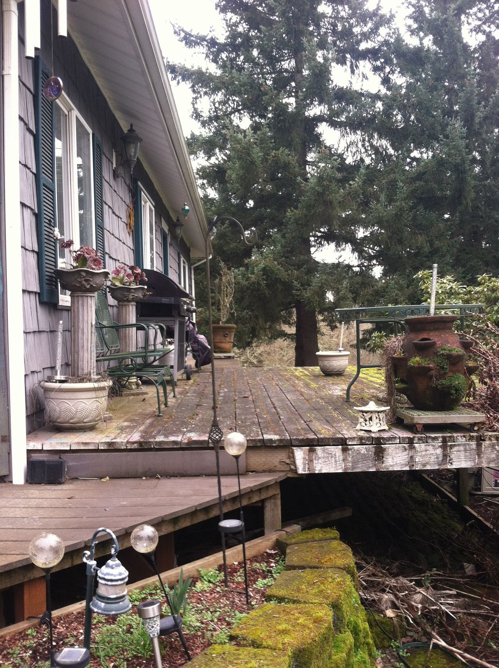 before pic Jan's deck