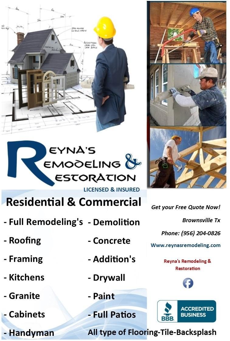 Reyna's Remodeling & Restoration