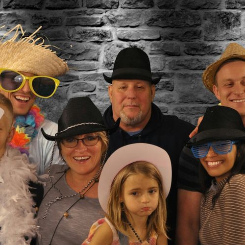 Big Group photos are easy with our photo booths. U