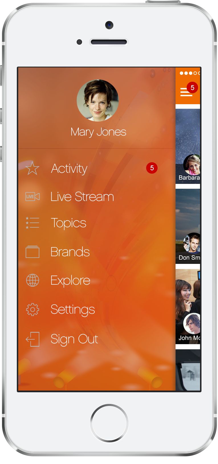 Mobile Social Video Streaming App