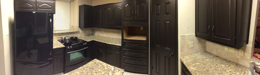 Cabinet re-finishing