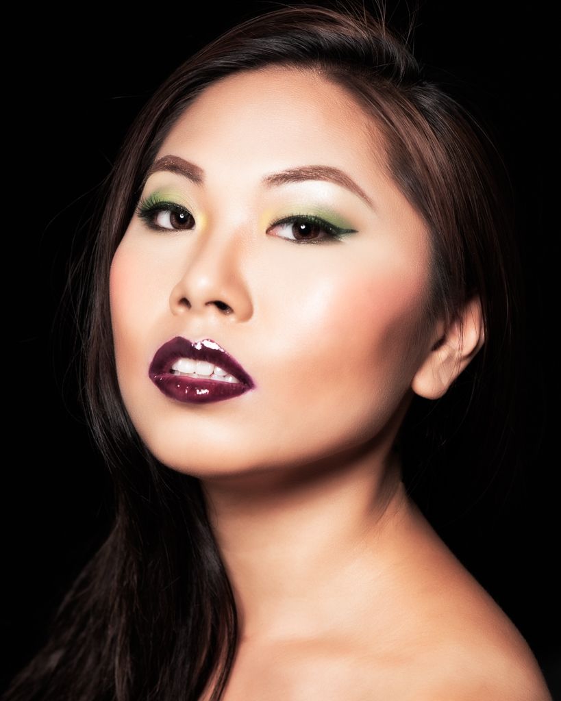 2nd look in makeup lesson.