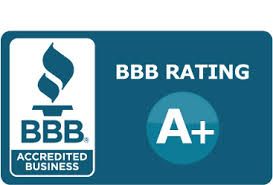 A+ Rating with the BBB for 8 years.