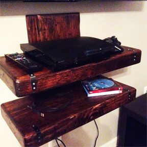 Custom wooden, functional furniture.
Component she