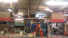 fabricate display for presentation